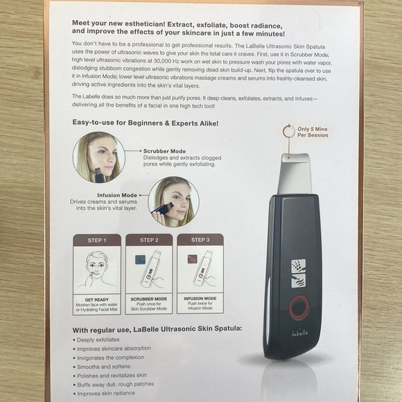 Trophy Skin LaBelle Ultrasonic Skin Spatula - Picture 3 of 6